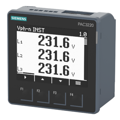 7KM3220-1BA01-1EA0 SIEMENS SENTRON PAC3220 Power Monitoring Device
